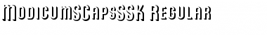 ModicumSCapsSSK Regular Font