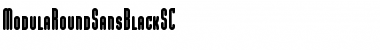 Download ModulaRoundSansBlackSC Font