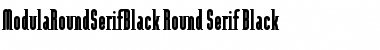 Download ModulaRoundSerifBlack Font