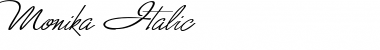 Monika Italic Font