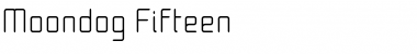 Moondog Fifteen Regular Font