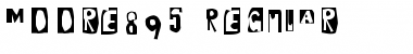 Moore895 Regular Font