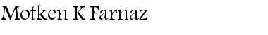 Download Motken K Farnaz Font