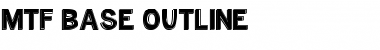 MTF Base Outline Regular Font