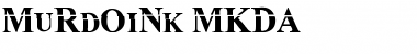 Download MuRdOiNk Font