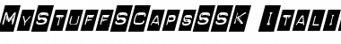 Download MyStuffSCapsSSK Font