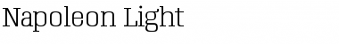 Napoleon Light Font