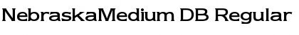 Download NebraskaMedium DB Font