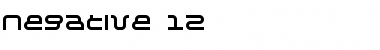 Download Negative 12 Font