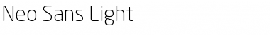 Neo Sans Light Font