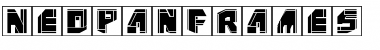 NeoPanFrames Regular Font