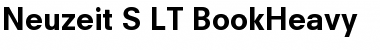 NeuzeitS LT BookHeavy Regular Font