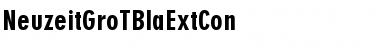 Download NeuzeitGroTBlaExtCon Font