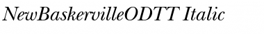 NewBaskervilleODTT Italic Font