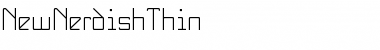 NewNerdishThin Regular Font