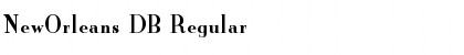 Download NewOrleans DB Font