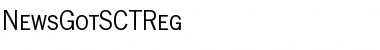 Download NewsGotSCTReg Font