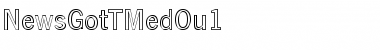 NewsGotTMedOu1 Regular Font