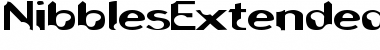 NibblesExtended Regular Font