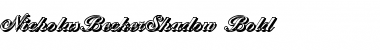 Download NicholasBeckerShadow Font