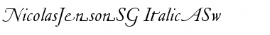 NicolasJensonSG Regular Font