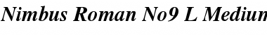 Nimbus Roman No9 L Regular Font