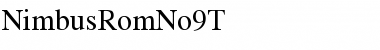 Download NimbusRomNo9T Font