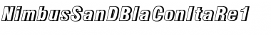 NimbusSanDBlaConItaRe1 Regular Font