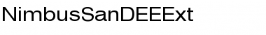 NimbusSanDEEExt Regular Font