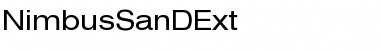 Download NimbusSanDExt Font