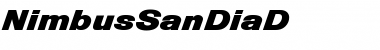 Download NimbusSanDiaD Font