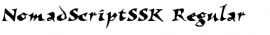 NomadScriptSSK Regular Font