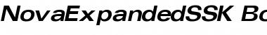 NovaExpandedSSK Bold Italic Font