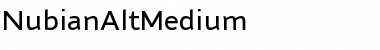 NubianAltMedium Regular Font