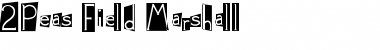 Download 2Peas Field Marshall Font