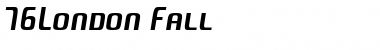 76London Fall Font