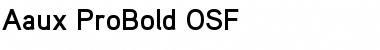Aaux ProBold OSF Regular Font