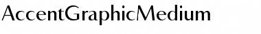 AccentGraphicMedium Font