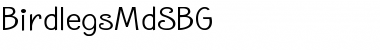 Birdlegs Regular Font