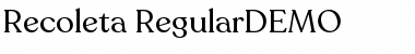 Recoleta Regular DEMO Font