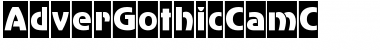 AdverGothicCamC Regular Font