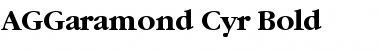 AGGaramond Cyr Bold Font