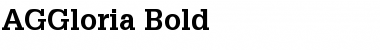 AGGloria Bold Font