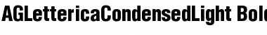 AGLettericaCondensedLight Bold Font