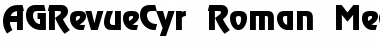 Download AGRevueCyr-Roman Font