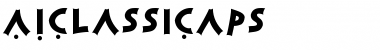 Download AIClassiCaps Font