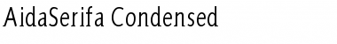 AidaSerifa-Condensed Regular Font