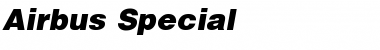 Airbus Special Italic Font