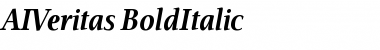 AIVeritas Bold Font