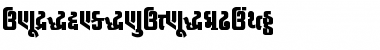 Download AkrutiGujAnkush Font